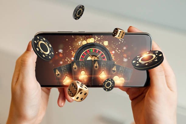 Filipino player enjoying online bingo on mobile phone